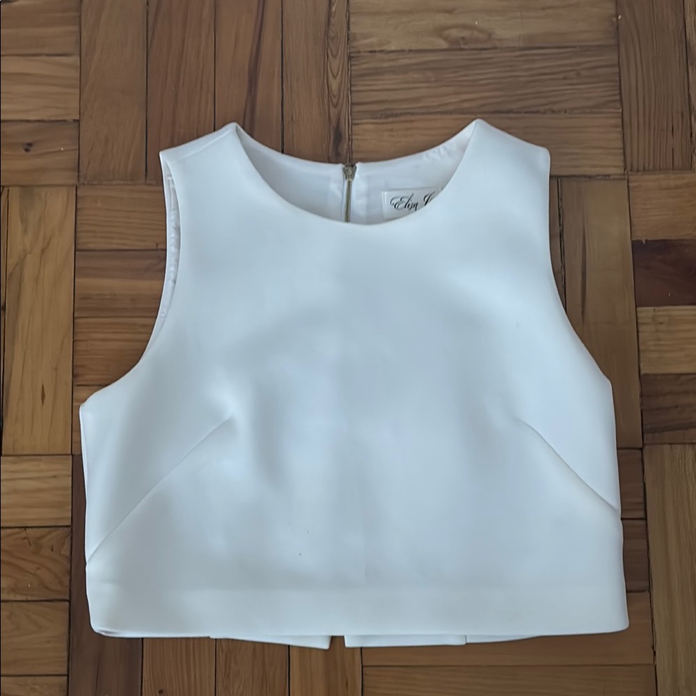 Eliza J White Sleeveless Top